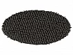 Předložka do koupelny Fluffy 700 graphite kruh