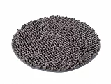 Předložka do koupelny Fluffy 700 grey kruh - Kulatý 55 cm průměr