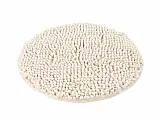 Předložka do koupelny Fluffy 700 ivory kruh - Kulatý 55 cm průměr
