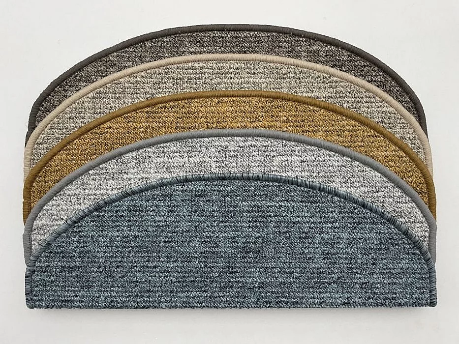 Nášlapy na schody Alassio (půlkruh a obdélník) - Alassio hnědý 24 x 65 cm obdélník