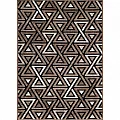 Kusový koberec Ragusa 2503 80 silver black - 100 x 140 cm
