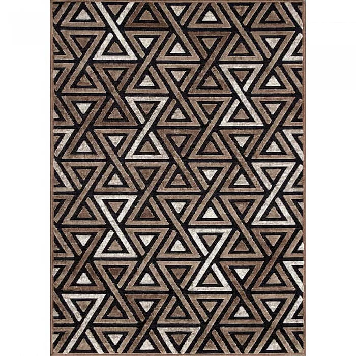 Kusový koberec Ragusa 2503 80 silver black - 160 x 230 cm