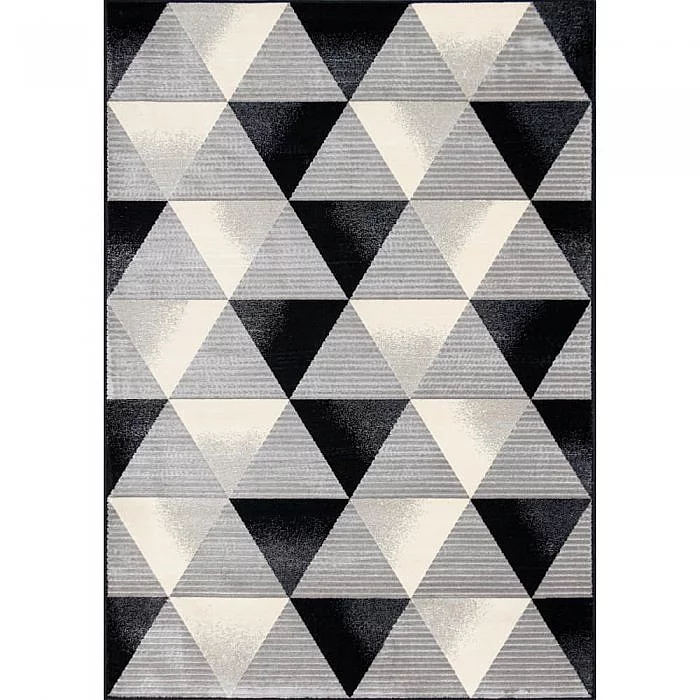 Kusový koberec Girona 2061 681 black - 160 x 230 cm