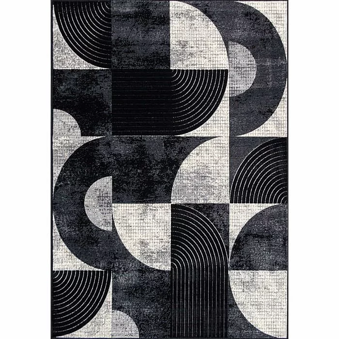 Kusový koberec Girona 2755 681 black - 200 x 300 cm