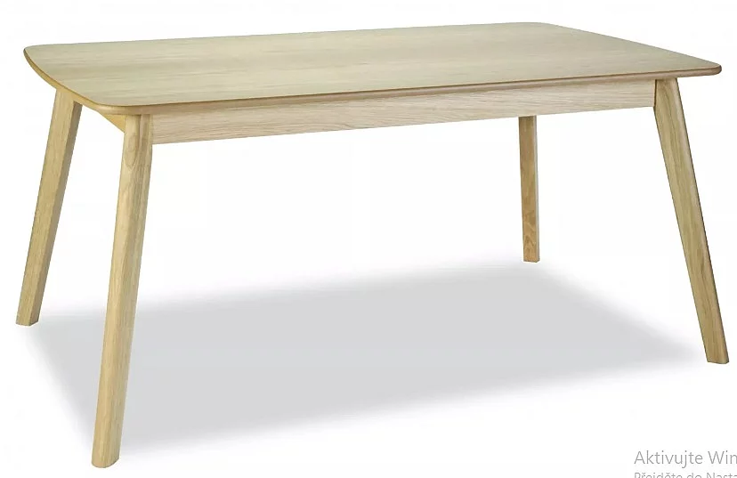 APOLLO BUK Jídelní stůl Apollo z mdf 21 mm s dýhou buk 