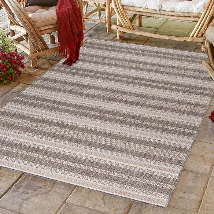 Kusový venkovní koberec Sunny 4411 beige - 120 x 170 cm