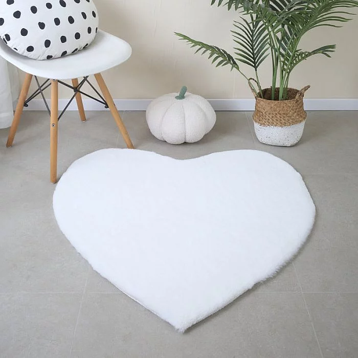 Dětský koberec Caty 5304 white - 90 x 90 cm
