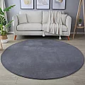 Kusový koberec kruh Sky 5400 grey - Kruh 200 cm průměr