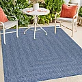 Venkovní kusový koberec Zagora 4511 blue - 80 x 250 cm