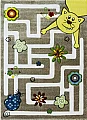 Dětský koberec Smart Kids 22303 beige - 120 x 180 cm - SLEVA