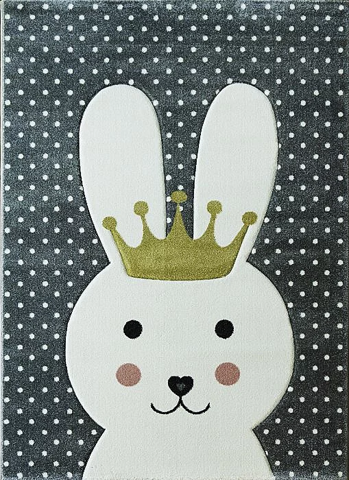Dětský koberec Smart Kids 22414 grey - 160 x 230 cm