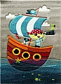 Dětský koberec Smart Kids 22766 blue - 120 x 180 cm