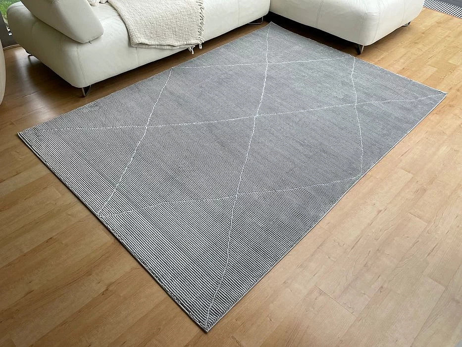Kusový koberec Zurich 1903 grey - 160 x 230 cm - SLEVA