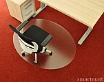 Podložka pod židli smartmatt OVÁL 120x150cm - Podložka pod židli smartmatt OVÁL 120x150cm 5300PCTD