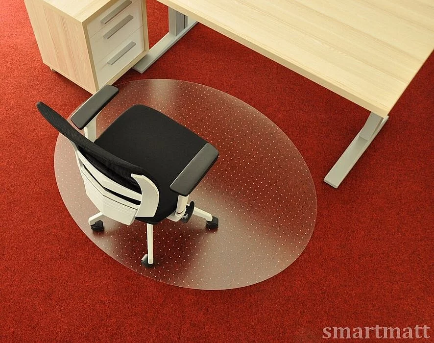 Podložka pod židli smartmatt OVÁL 120x150cm - Podložka pod židli smartmatt OVÁL 120x150cm 5300PCTD