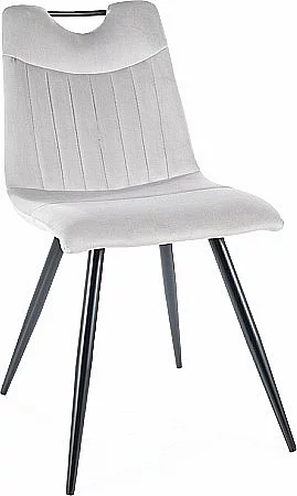 Jídelní židle OREO VELVET bluvel 03 světle šedá