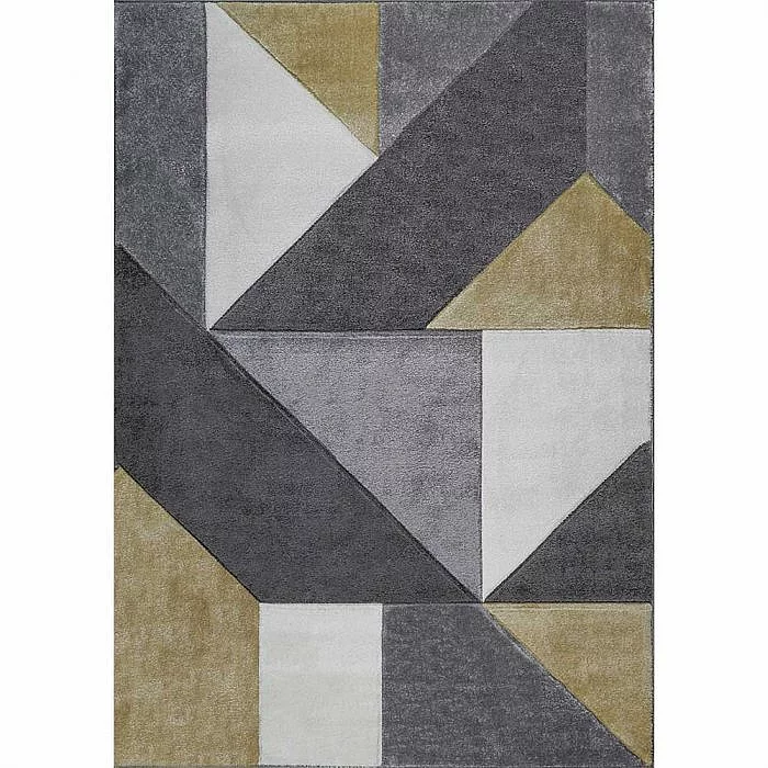Kusový koberec Warner 4205A žlutý - 160 x 230 cm