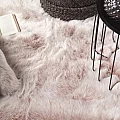 Kusový koberec Samba 495 powderpink - Kulatý 160 cm průměr