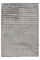 Kusový koberec Aspen 485 silver - Kruh 80 cm průměr