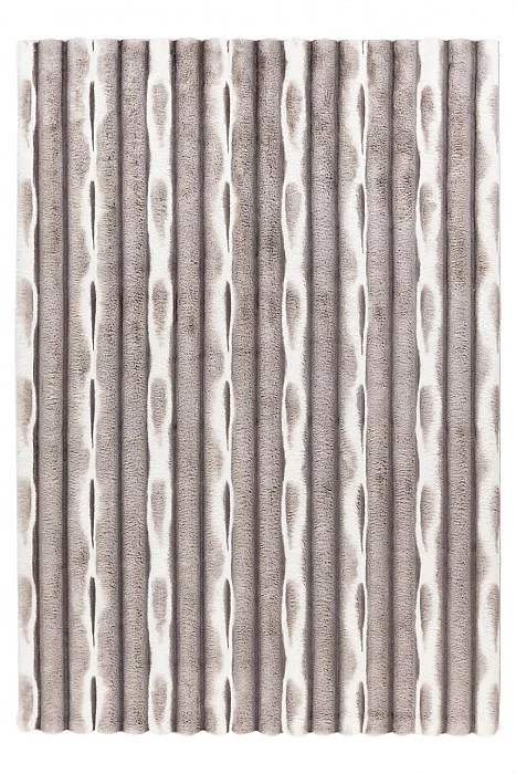 Kusový koberec Waves 305 silver - 60 x 100 cm